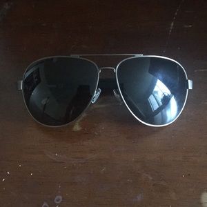 Men’s Fossil Aviator Style Sunglasses w/ Case